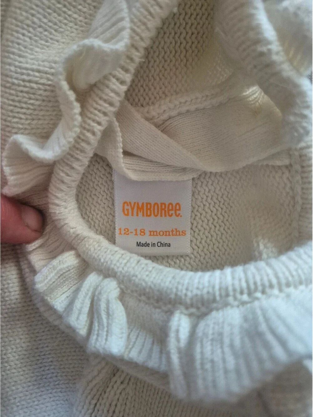 Gymboree Baby Girl Knit Dress 12-18 Months